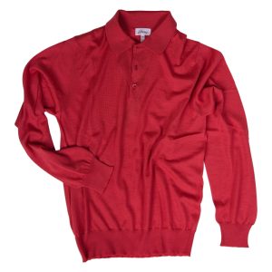 Brioni Cashmere Sweater Polo